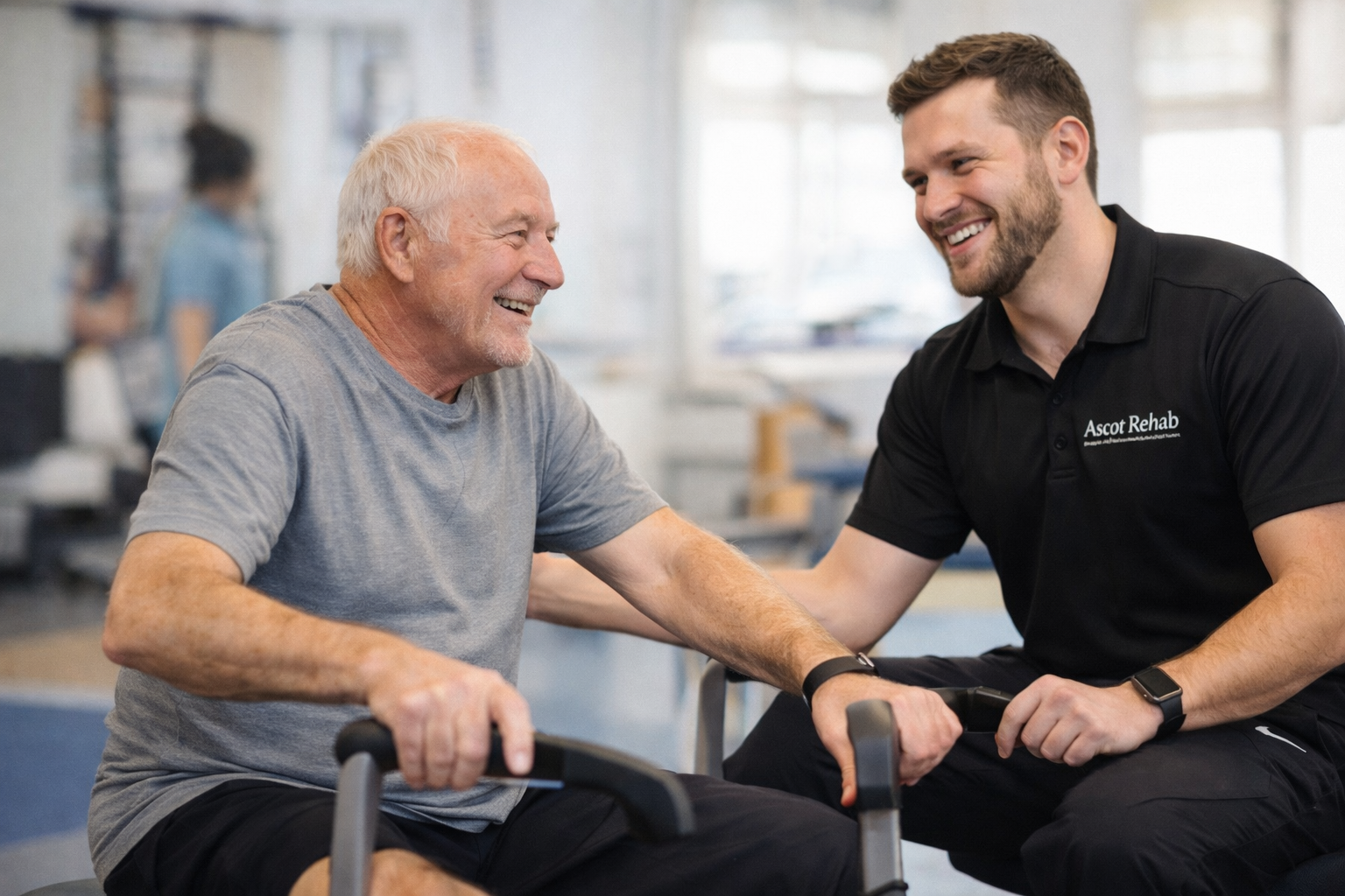 Physiotherapy session at Ascot Rehab