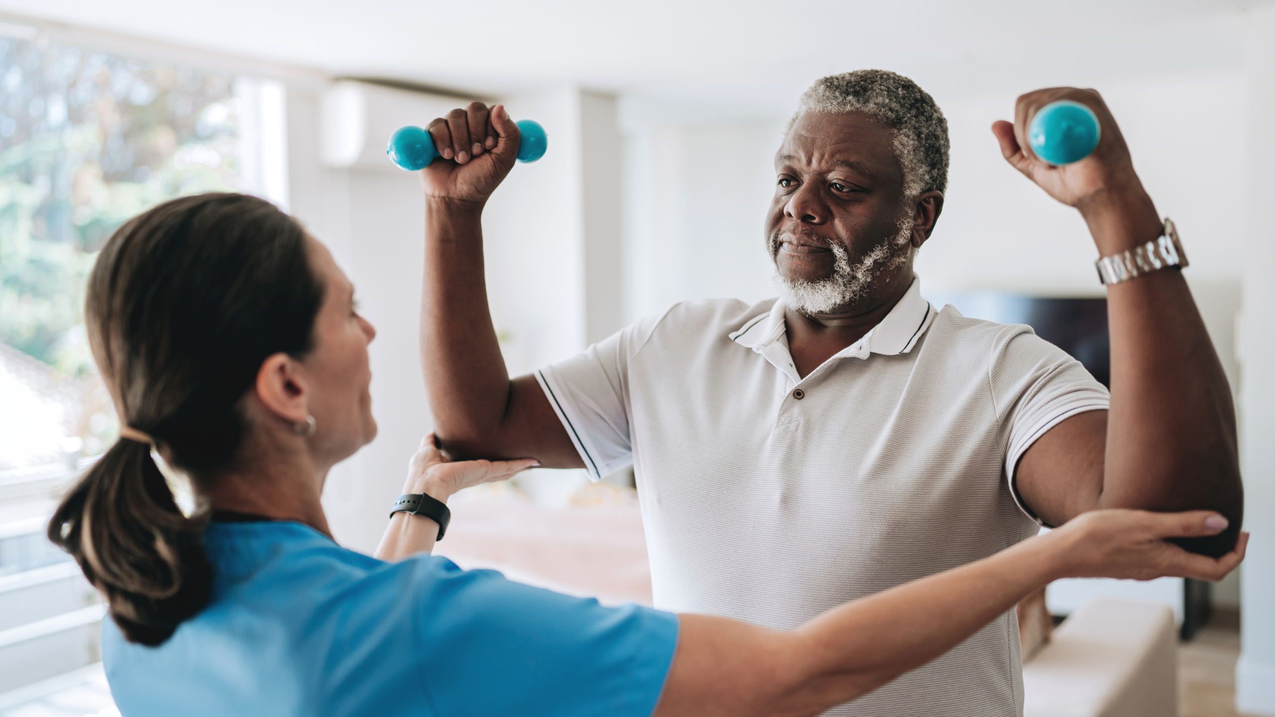 Neurological physiotherapy session for acquired brain injury at Ascot Rehab London