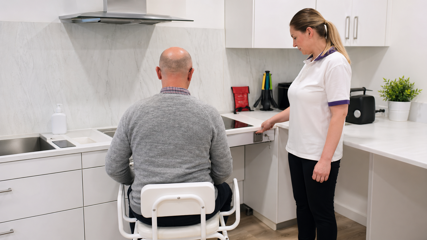Occupational therapy session at Ascot Rehab